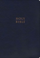 CSB Super Giant Print Reference Bible, Navy LeatherTouch (Imitation Leather)