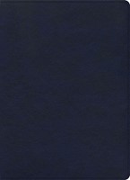 CSB Verse-by-Verse Reference Bible, Navy LeatherTouch (Imitation Leather)
