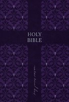KJV Holy Bible, Compact Amethyst (Imitation Leather)