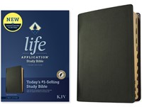 KJV Life Application Study Bible, Third Edition, Black (Genuine Leather)