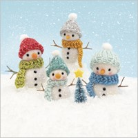 Christmas Cards: Cute Snowchildren (Pack of 4) (Cards)