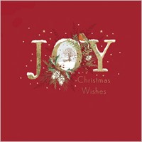 Christmas Cards: Joy Design (Pack of 4) (Cards)