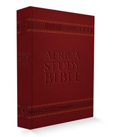 Africa Study Bible, Red Faux Leather (Imitation Leather)