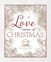 Love Came at Christmas Large Bulletin (pack of 100) (Bulletin)