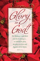 Glory to God! Christmas Bulletin (pack of 100) (Bulletin)