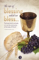 Cup of Blessing Communion Bulletin (pack of 100) (Bulletin)