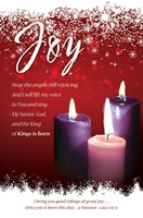 Joy Advent Week 3 Bulletin (pack of 100) (Bulletin)
