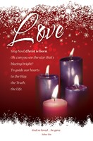 Love Advent Week 4 Bulletin (pack of 100) (Bulletin)