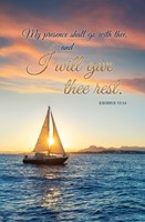 I Will Give You Rest Funeral Bulletin (pack of 100) (Bulletin)