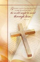 That the World Might Be Saved Bulletin (pack of 100) (Bulletin)