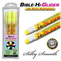 Bible Hi-Glider Yellow/Yellow Gel (Pen)