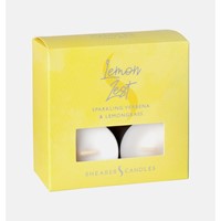 Lemon Zest Scented Tealights (Box of 8) (General Merchandise)