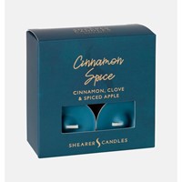 Cinnamon Spice Scented Tealights (Box of 8) (General Merchandise)