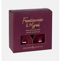 Frankincense & Myrrh Scented Tealights (Box of 8) (General Merchandise)