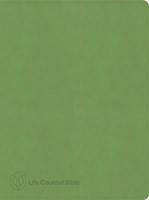CSB Life Counsel Bible, Grass Green LeatherTouch, Indexed (Imitation Leather)