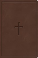 CSB Giant Print Reference Bible, Brown LeatherTouch (Imitation Leather)