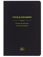 NASB Scripture Study Notebook: Titus & Philemon (Paperback)