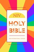 NIV Larger Print Personal Bible, Rainbow (Hard Cover)