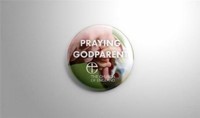 Christenings Godparent Pin Badges (Other Merchandise)