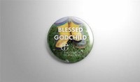 Christenings Godchild Pin Badges (Other Merchandise)