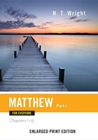 Matthew for Everyone, Part 1 (Enlarged Print) (Paperback)