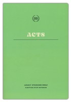 LSB Scripture Study Notebook: Acts (Paperback)