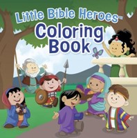 Little Bible Heroes Coloring Book (Paperback)
