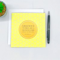 Gracious Words Notecard (Cards)