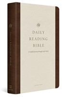 ESV Daily Reading Bible, Trutone, Brown (Imitation Leather)