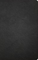 NASB Large Print Thinline Bible, Black Premium Goatskin (Leather Binding)