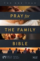 The NLT One Year Pray for the Family Bible (Paperback)