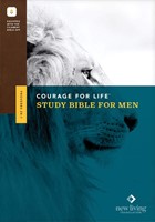 NLT Courage for Life Study Bible for Men, Filament Edition (Paperback)
