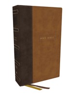 KJV Center-Column Reference Bible, Brown (Imitation Leather)