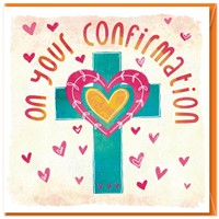 Confirmation Cross Greetings Card (Cards)