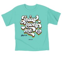 Jesus Loves Me Kids T-Shirt, 3T (General Merchandise)