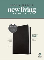 NLT Giant Print Bible, Filament Edition, Black (Imitation Leather)