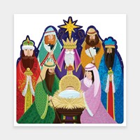 Christmas Characters Christmas Cards - Pack of 10 (Cards)