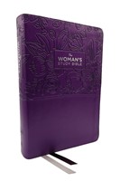 KJV, The Woman's Study Bible, Leathersoft, Purple (Leathersoft)