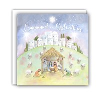 Emmanuel…God With Us Christmas Cards (Pack of 5) (Cards)