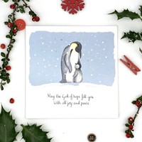 Christmas Penguin (Blank Inside) Christmas Cards (Pack of 5) (Cards)