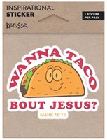 Wanna Taco Sticker (Stickers)