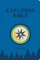 KJV Explorer Bible For Kids, Royal Blue Leathertouch, Indexe (Leather Binding)