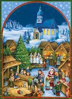 Church Christmas Market Advent Calendar (Calendar)