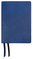 NASB 1995 Side-Column Reference Bible, Blue, Leathertex (Leathertex)