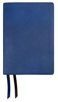 NASB 2020 Side-Column Reference Bible, Blue, Leathertex (Leathertex)