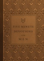 Five-Minute Devotions For Men (Milano Softone) (Leather Binding)