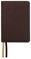 LSB Compact Bible, Edge-Lined Cowhide (Genuine Leather)