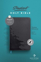NLT Student Bible, Thinline Reference, Filament-Enabled (Leather Binding)