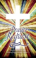 Prayer Request - Cross Pew Cards -  3