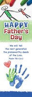 Happy Father's Day - Bookmark (pack of 25) (Bookmark)
